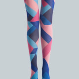Viken | Plāna PopArt apdruka, luksusa zeķes/legingi [Mainīt taisnstūri]