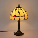 Art Deco Stikla Galda Lampa