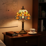 Krāsaina Stikla LED Galda Lukturis