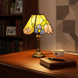 Baroka stila vintage galda lampa