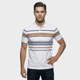 Kasper™ | Svītrains Polo Krekls ar Saulrietu