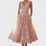 Catarina | Eleganta midi kleita