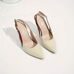 Amélie™ | Kontrastējoši slingback papēži