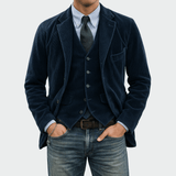 Tommy™ | 2 daļīgs samta uzvalka un vestes komplekts